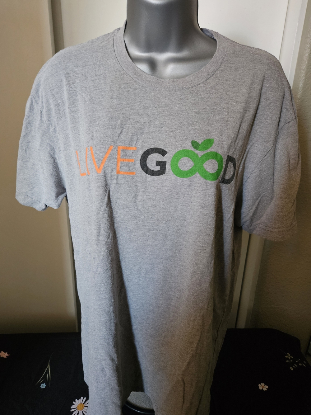 Live Good Logo TShirt Wellness Graphic Tee